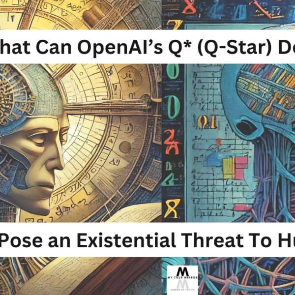 What can OpenAI's Q* (Q-Star) do? - An image displaying two AI Robots