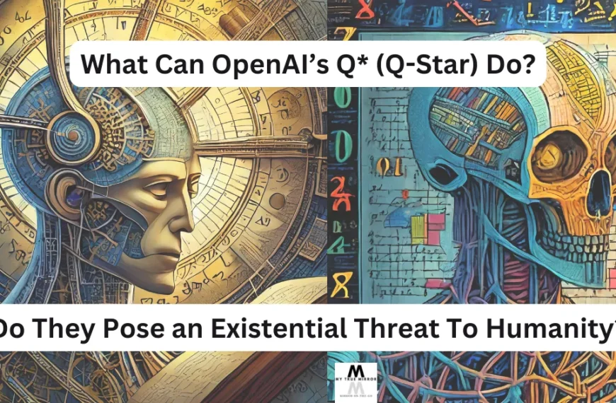 What can OpenAI's Q* (Q-Star) do? - An image displaying two AI Robots